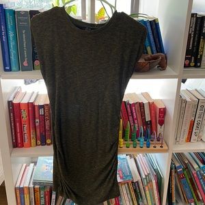 Zara body con gathered dress